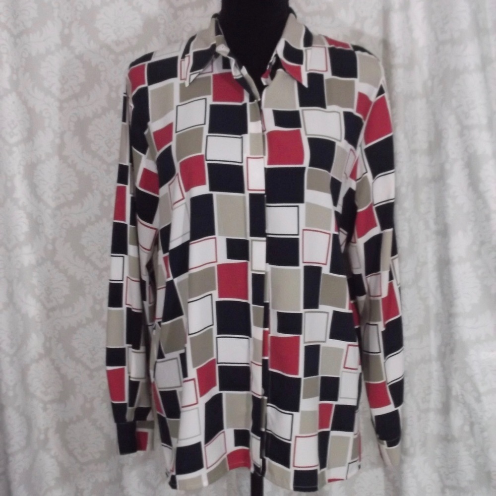 Vintage Alfred Dunner blouse 12